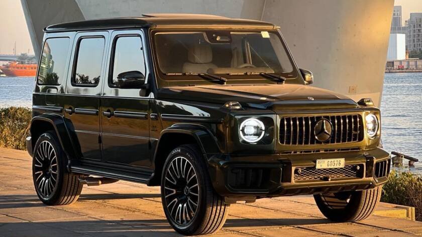 Rent Mercedes AMG G63 in Dubai