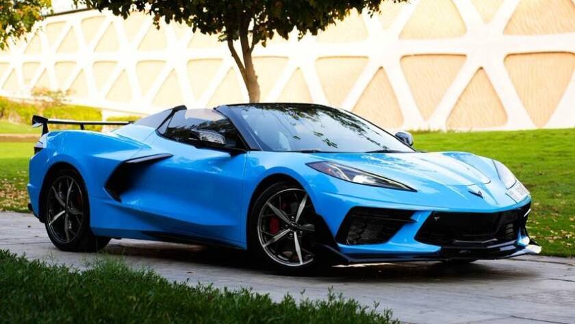 Rent Chevrolet Corvette C8 in Dubai