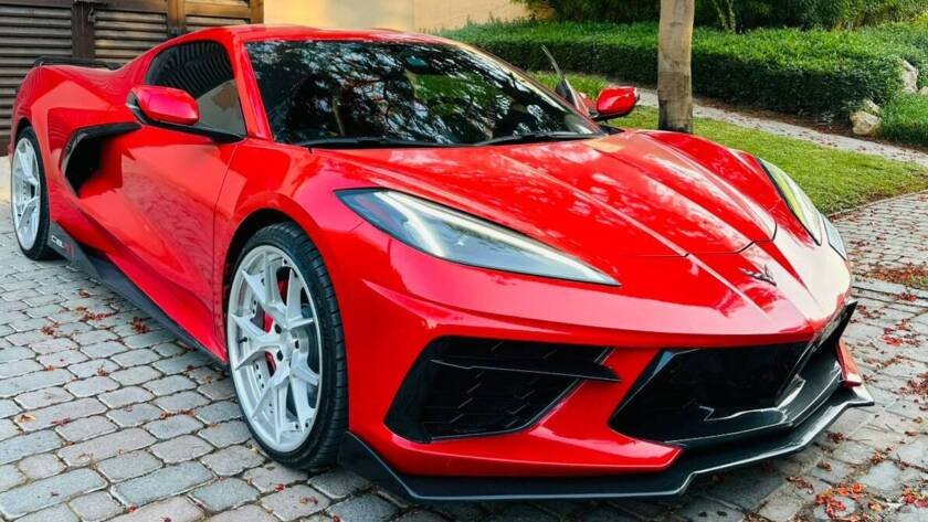 Rent Chevrolet Corvette in Dubai